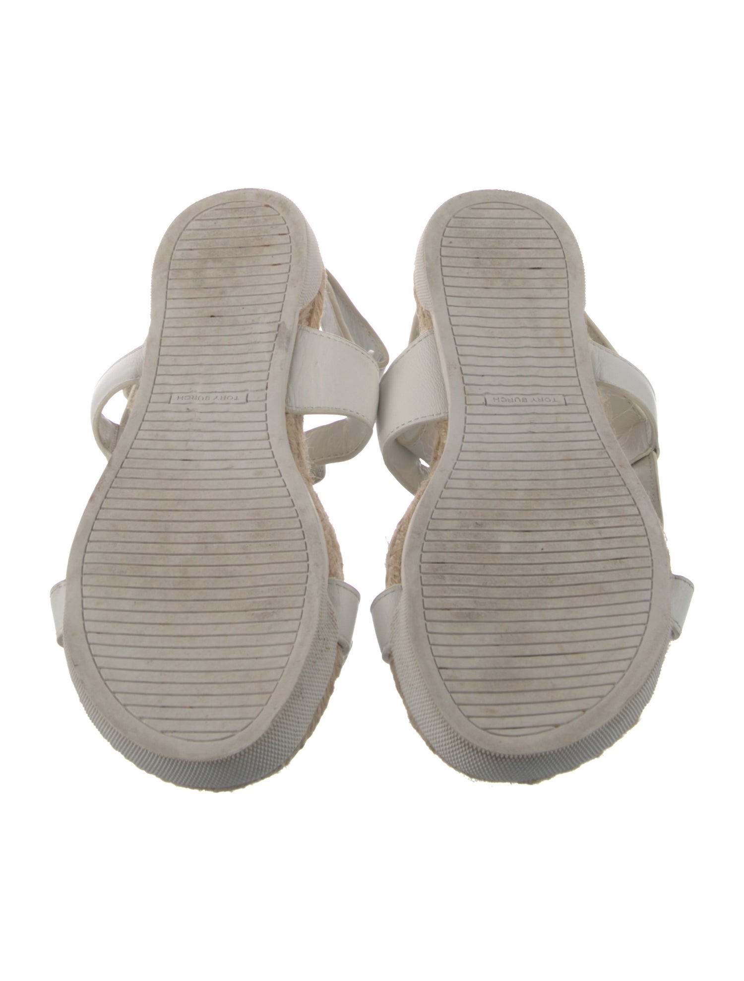 Tory Burch Leather Espadrilles